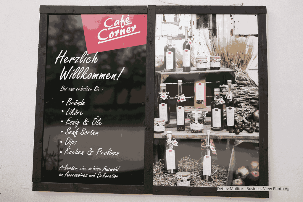 Cafe Corner Willkommen