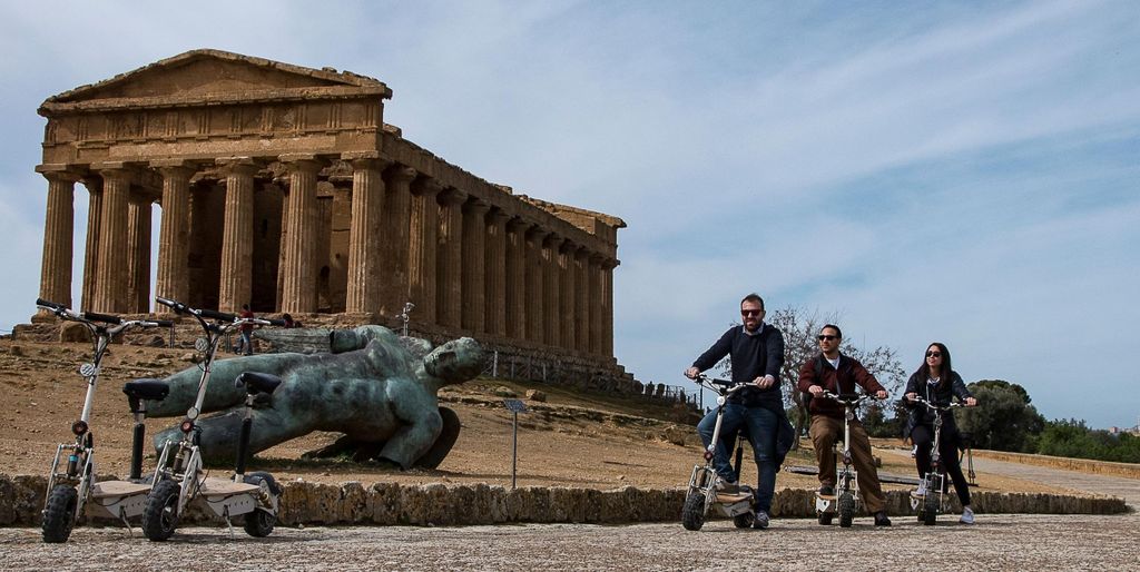 Agrigento: Tal der Tempel E-Scooter Tour