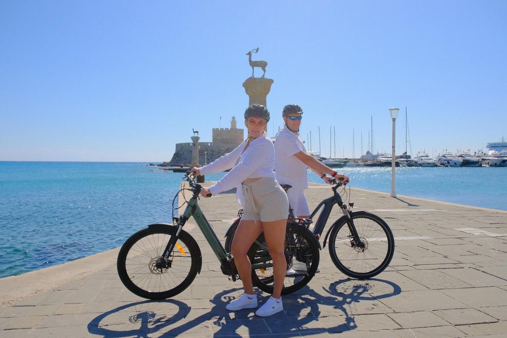 Rhodos: E-Bike-Highlight-Tour mit persönlichem Fotografen