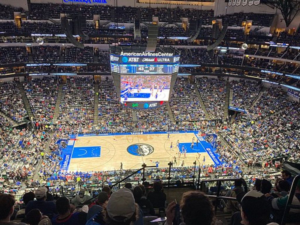 Dallas: Dallas Mavericks Basketball Spiel Ticket