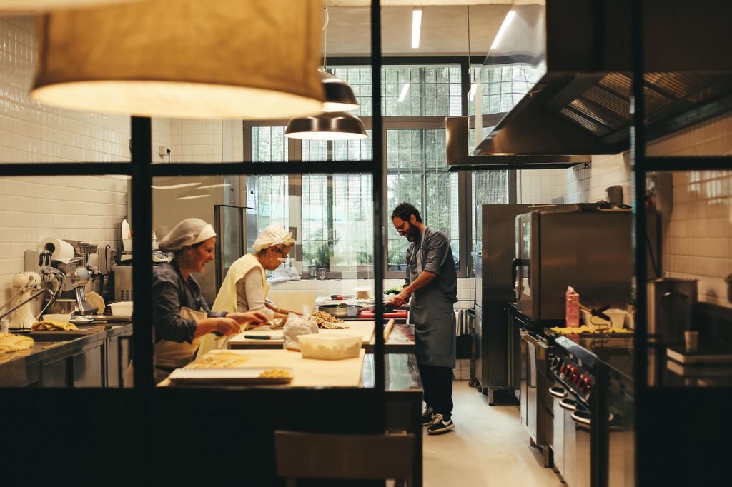 Mittagsverkostung in Cesena!