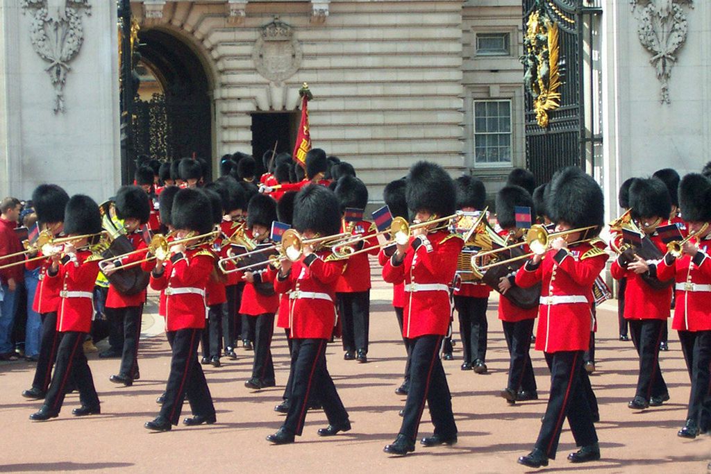 Royal Guards vor dem Buckingham Palace