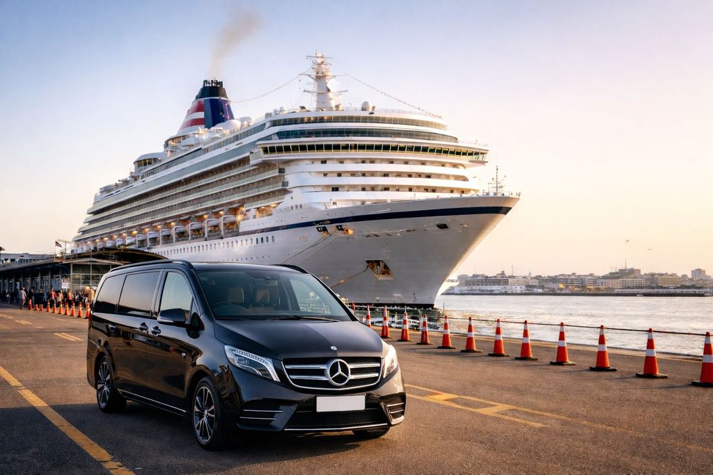 Privater Transfer vom/zum Hafen Civitavecchia und nach Rom