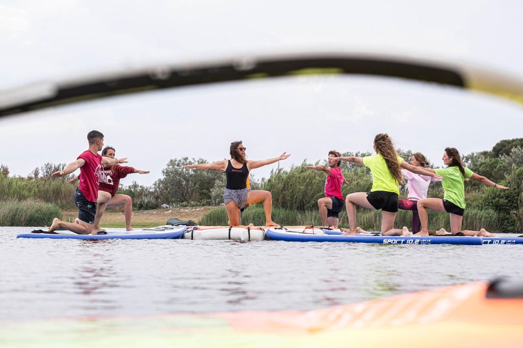 Empuriabrava: SUP Yoga Kurs