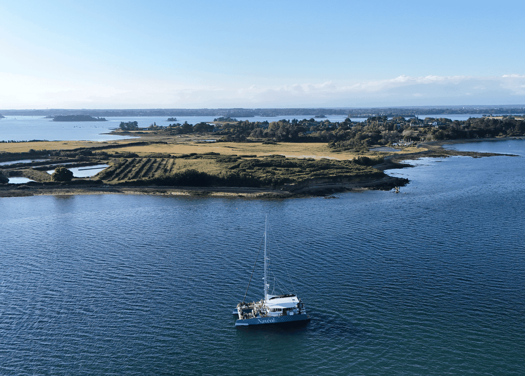 Abfahrt Arzon Port Navalo Kreuzfahrt zur Brunchzeit