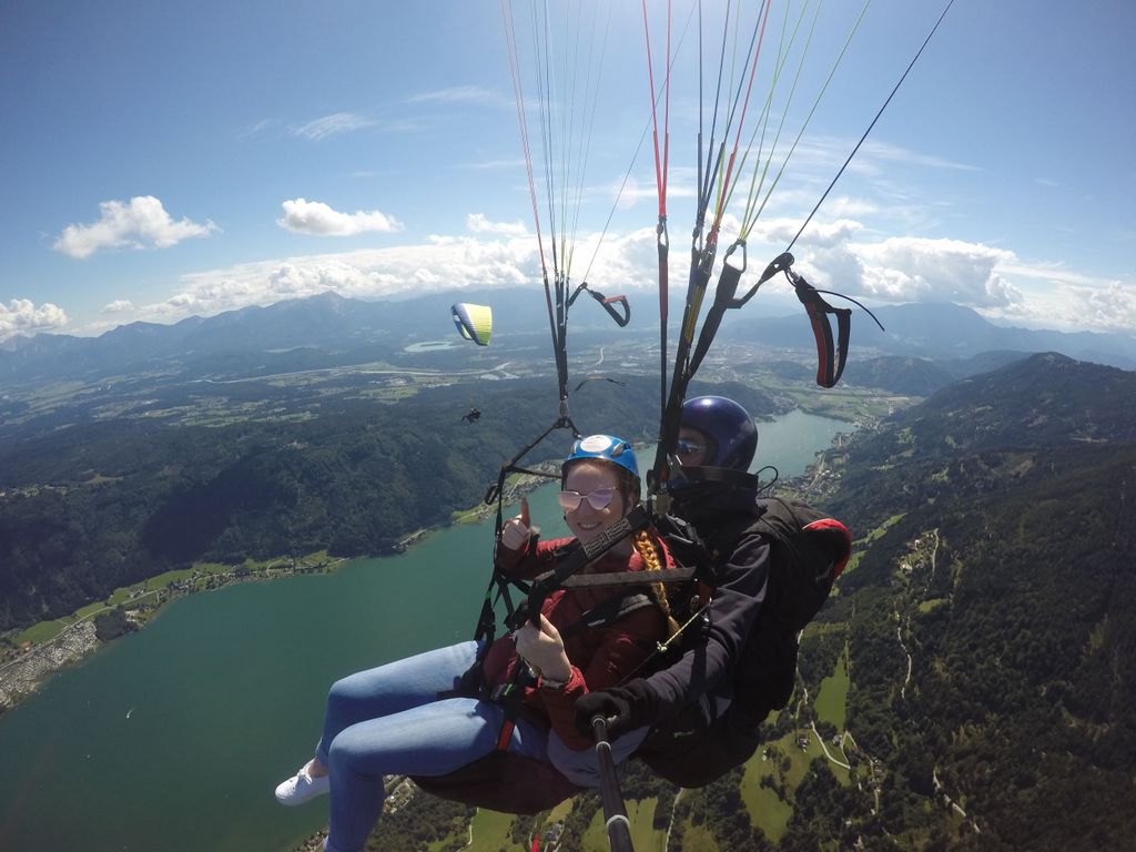 Villach/Ossiachersee: Paragliding "Panorama" Tandemflug