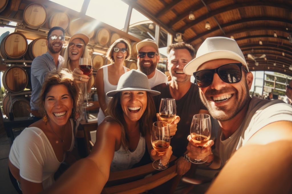 Montevideo: Weinverkostung und Mittagessen auf dem Land