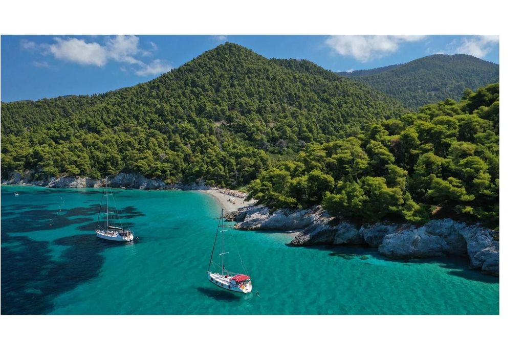Sithonia, Chalkidiki: Private 4-stündige klassische Segeltour