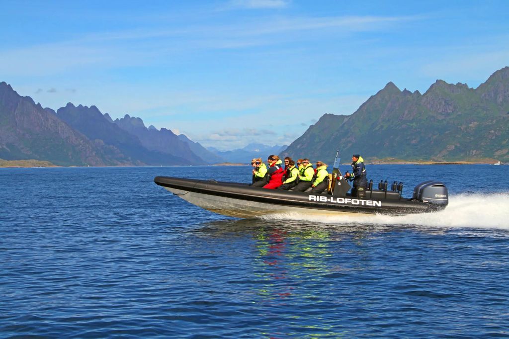 Von Svolvær: Lofoten RIB Sea Eagle Safari Trollfjord-Kreuzfahrt