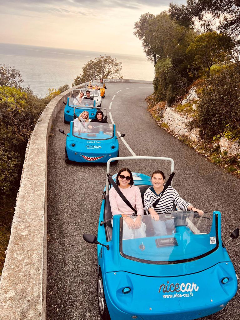 Nizza: Selbstfahrer-Tour entlang der Côte d’Azur in einem Cabrio