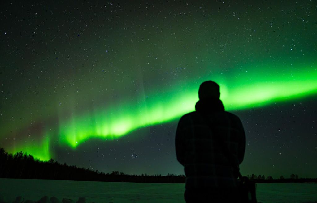 Rovaniemi: Nordlichter-Jagd mit 100 % Rückerstattung. Kleine Gruppe.