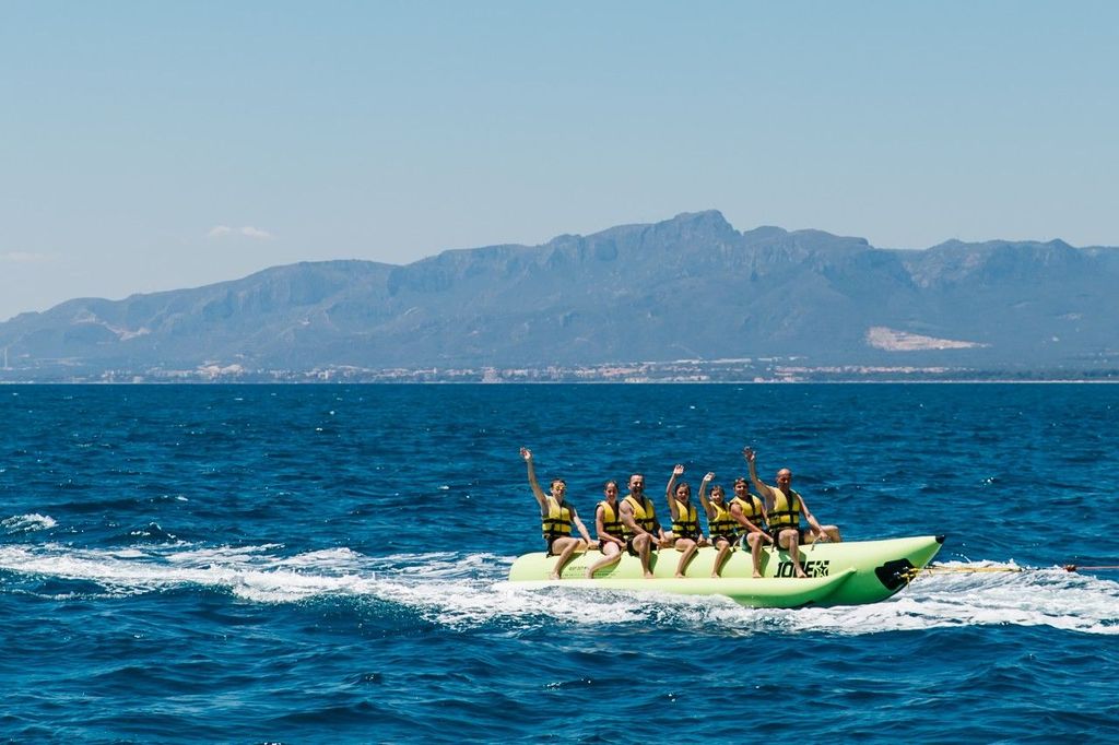 Salou: Bananenboot-Fahrt