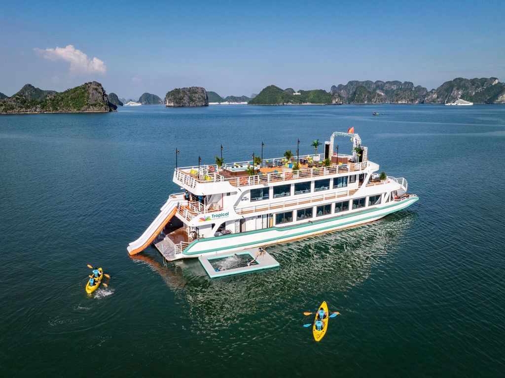 Hanoi: Halong-Bucht bis Lan-Ha-Bucht – Tagestour zur Insel Cat Ba