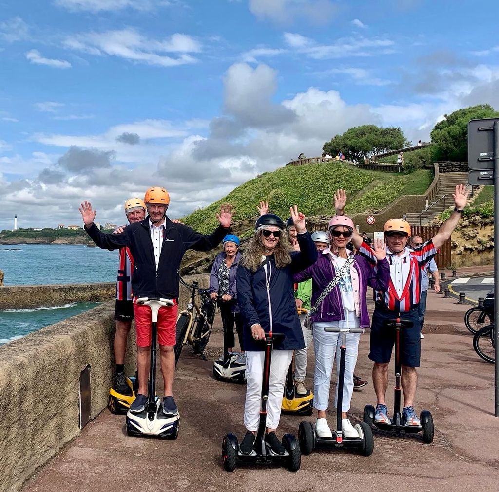 Biarritz bonheur : Geführte Tour mit Segway / E-Bike + Pala