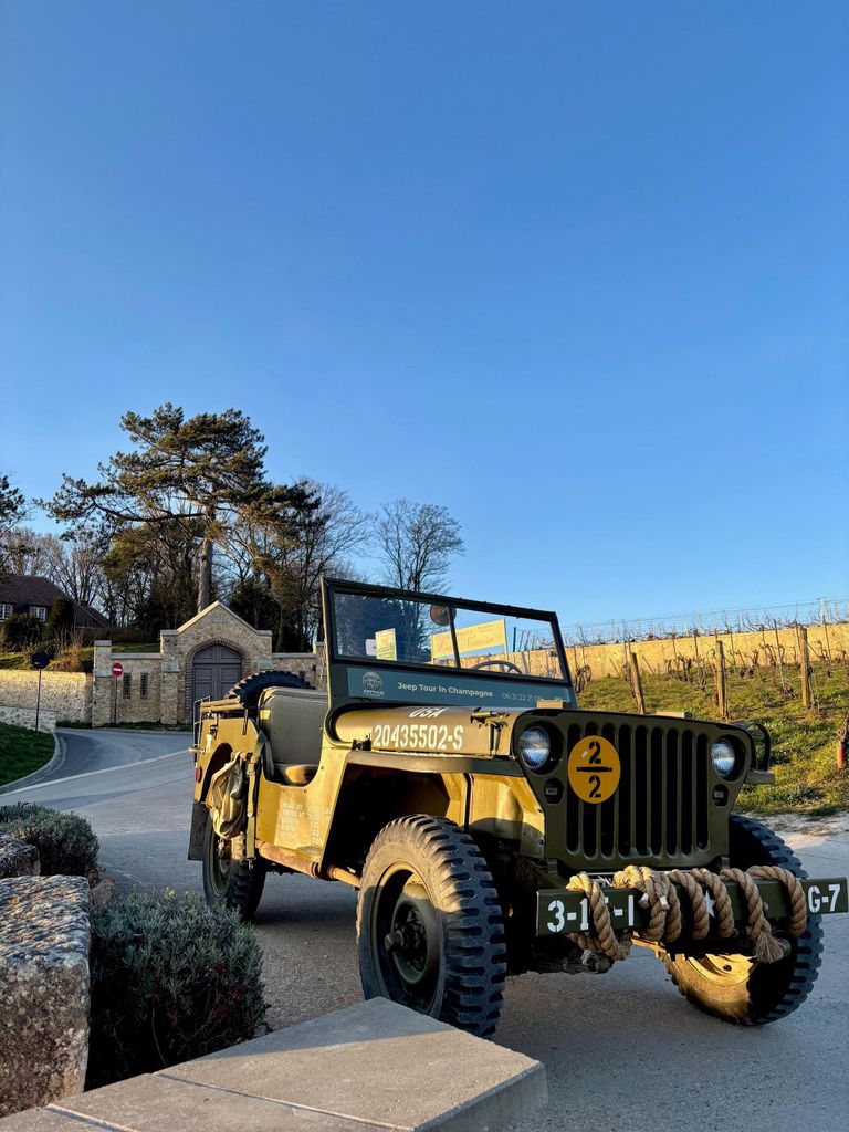 Epernay : Jeep-Tour durch die Weinberge mit Weinprobe und Besichtigungen