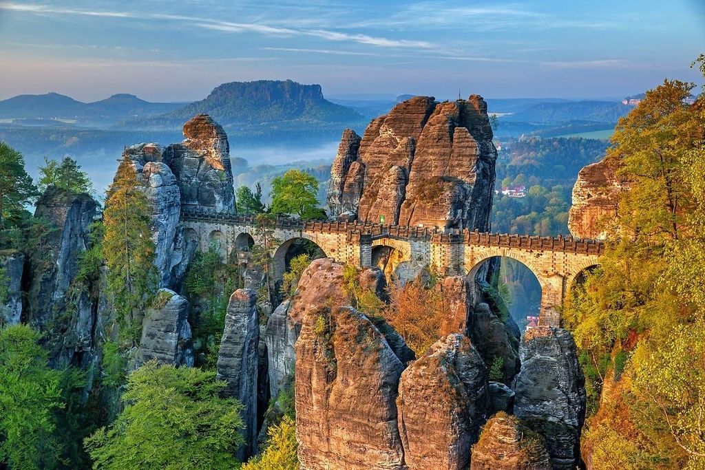 Dresden: Geführte Tagestour nach Böhmen und in die Sächsische Schweiz (Bastei)