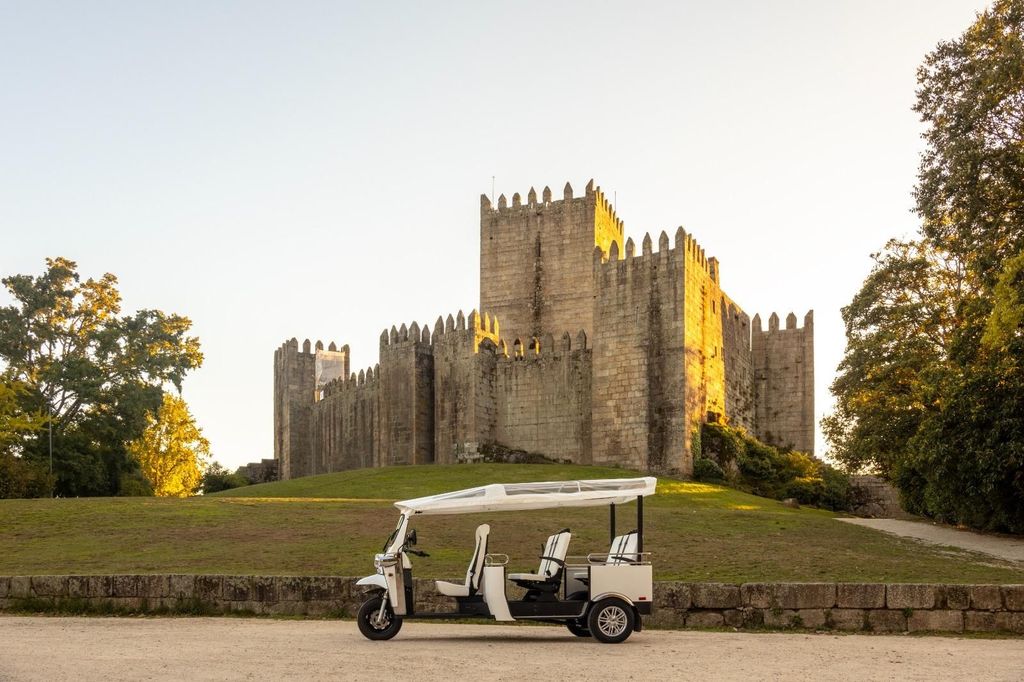 Sightseeingtouren mit dem elektrischen Tuk-Tuk in Guimarães