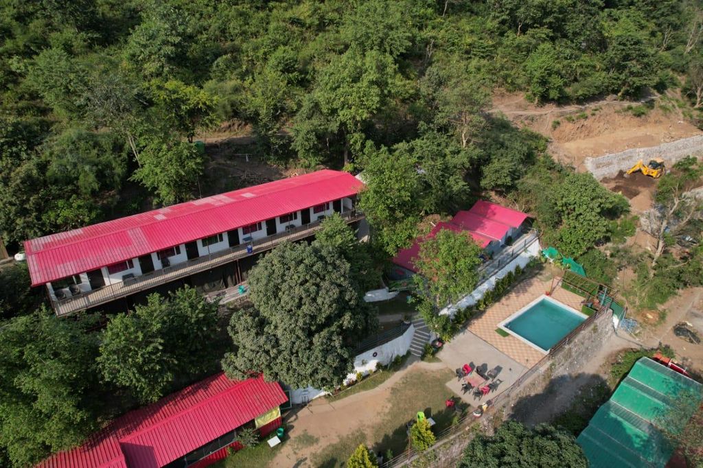 Rishikesh: 1 Nacht Aufenthalt Camping-Erlebnis mit allen Mahlzeiten