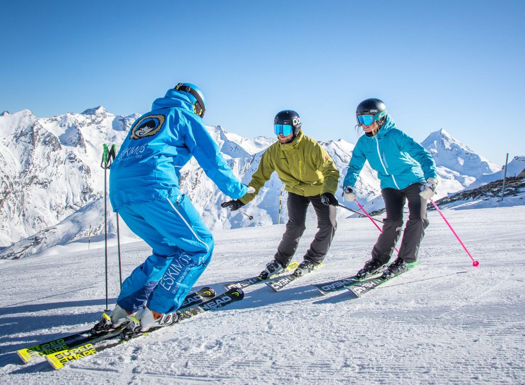 Saas-Fee: Privater Ski- oder Snowboardunterricht