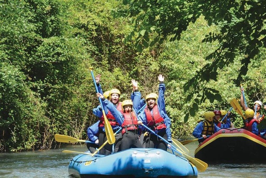 Fluss-Rafting-Abenteuer in Umbrien mit leckerem Mittagessen