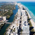 Blick über Miami Beach
