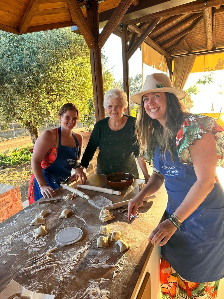 Moires: Kochkurs und Olivenöl-Verkostung auf einem Familienbauernhof