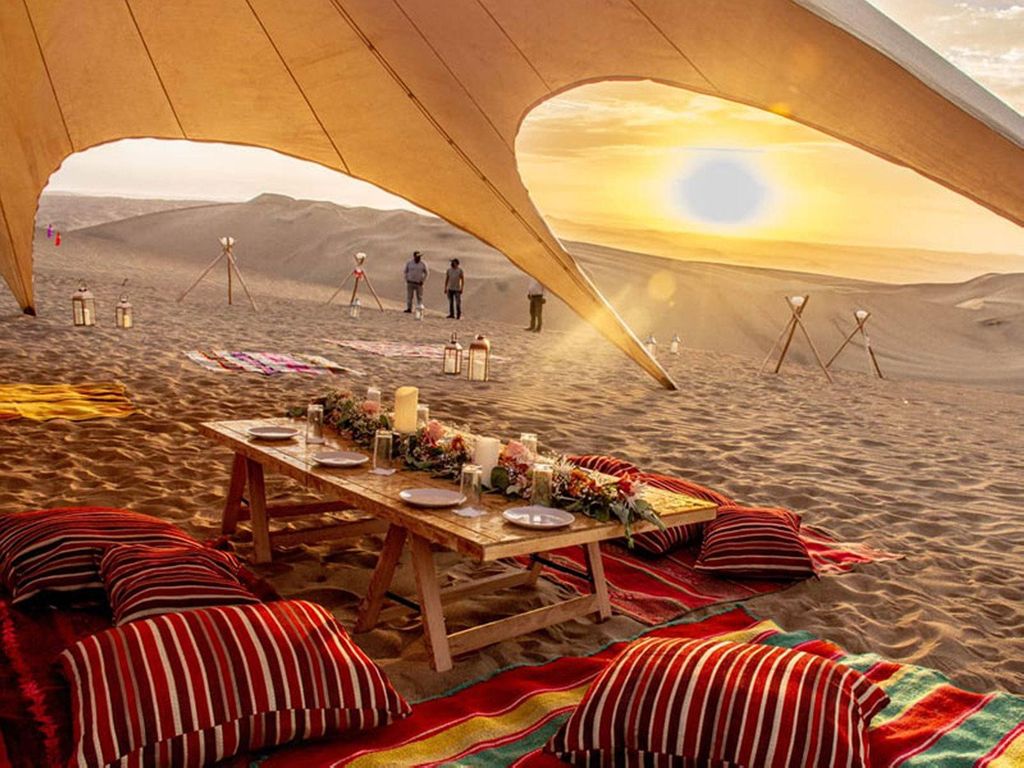 Ica | Huacachina: Wüsten-Glamping | Nacht unter den Sternen