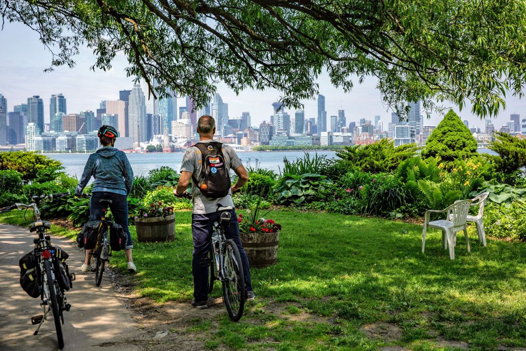 Geführte Fahrradtour durch die Uferpromenade und die Inseln von Toronto