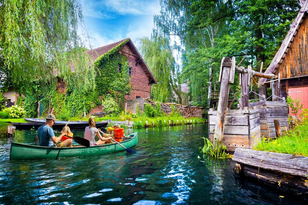 Von Berlin: Spreewald, Kanutour zum Sonnenuntergang