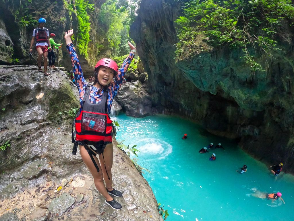 Cebu: Kawasan Canyoning, Moalboal Schnorcheln, & Schildkröten Tour