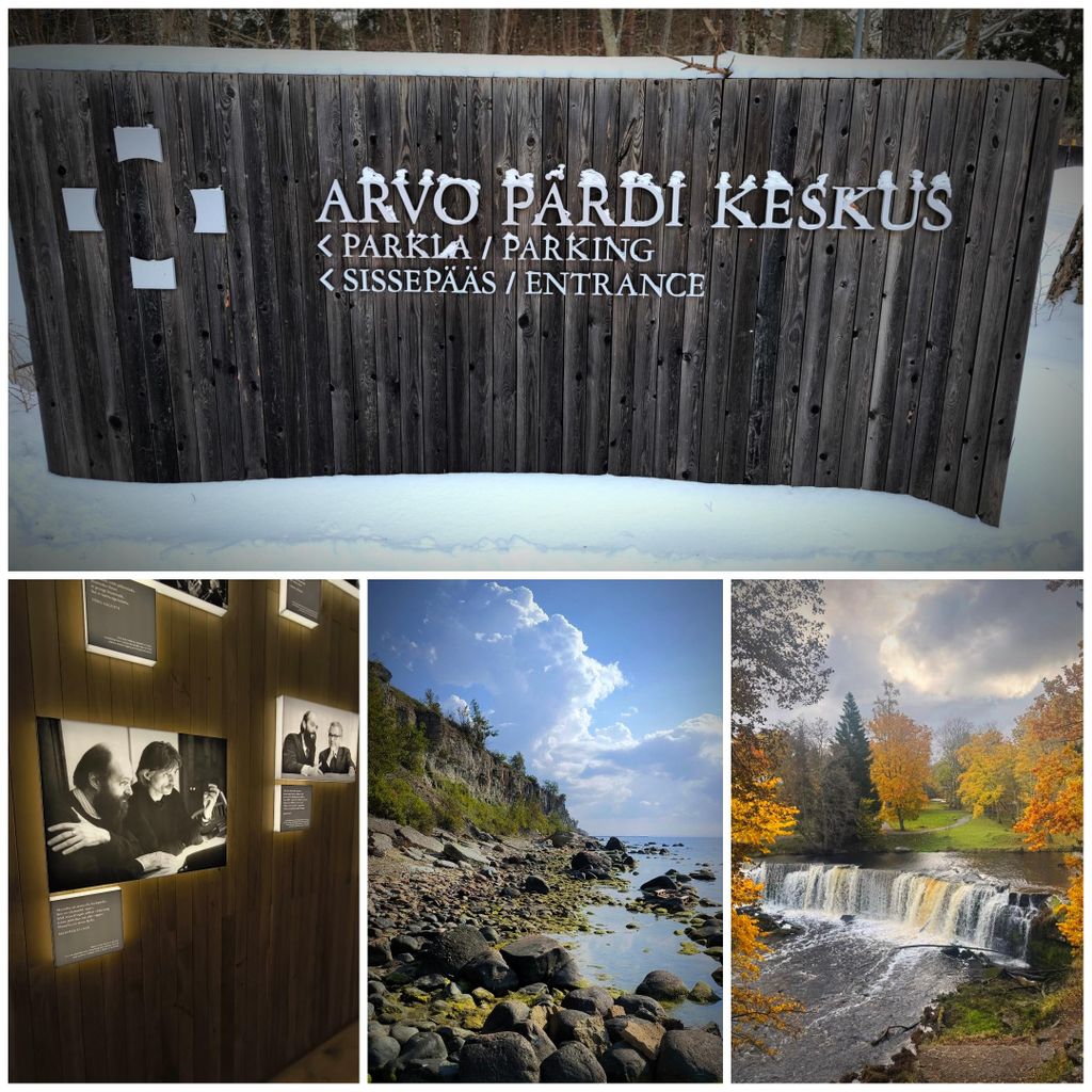 Arvo Pärt: Zentrum, Klippen und Wasserfall