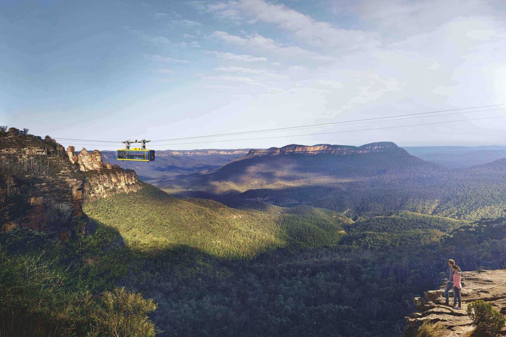 Von Sydney: Blue Mountains, Scenic World, Zoo & Fähre