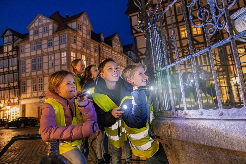 Taschenlampentour für Kinder/Jugendliche