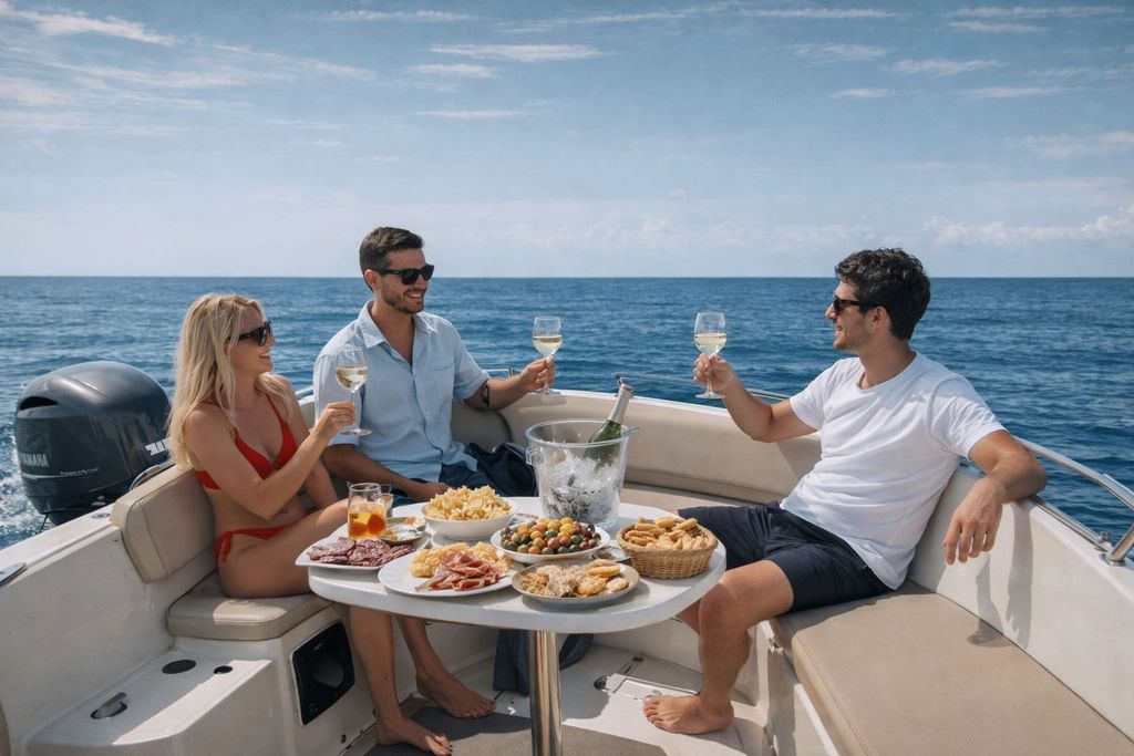 Bisceglie. Wir bieten dir morgens, nachmittags und bei Sonnenuntergang 2-stündige Touren an.