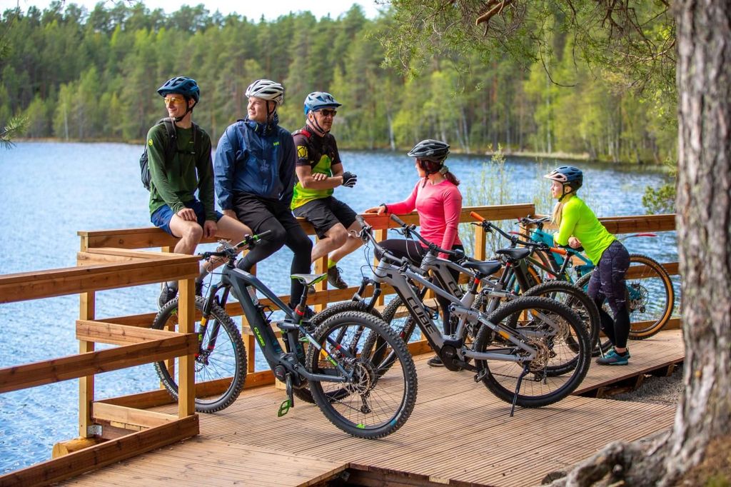3-stündige geführte E-Bike-Tour in Lahti