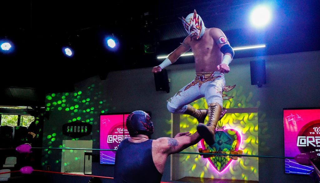 Cozumel: Mexikanische Wrestling-Show mit Tacos und Margaritas!