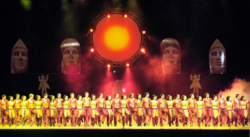 Feuer der Anatolien Tanzshow im antiken Aspendos-Theater