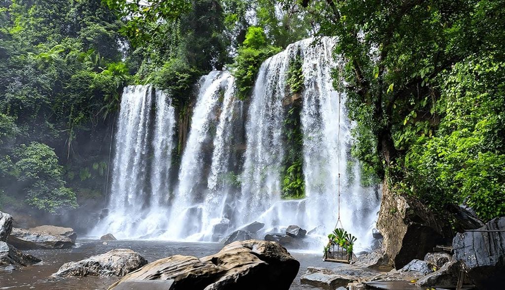 Siem Reap: Kulen-Berg & Tonle-Sap-See bei Sonnenuntergang