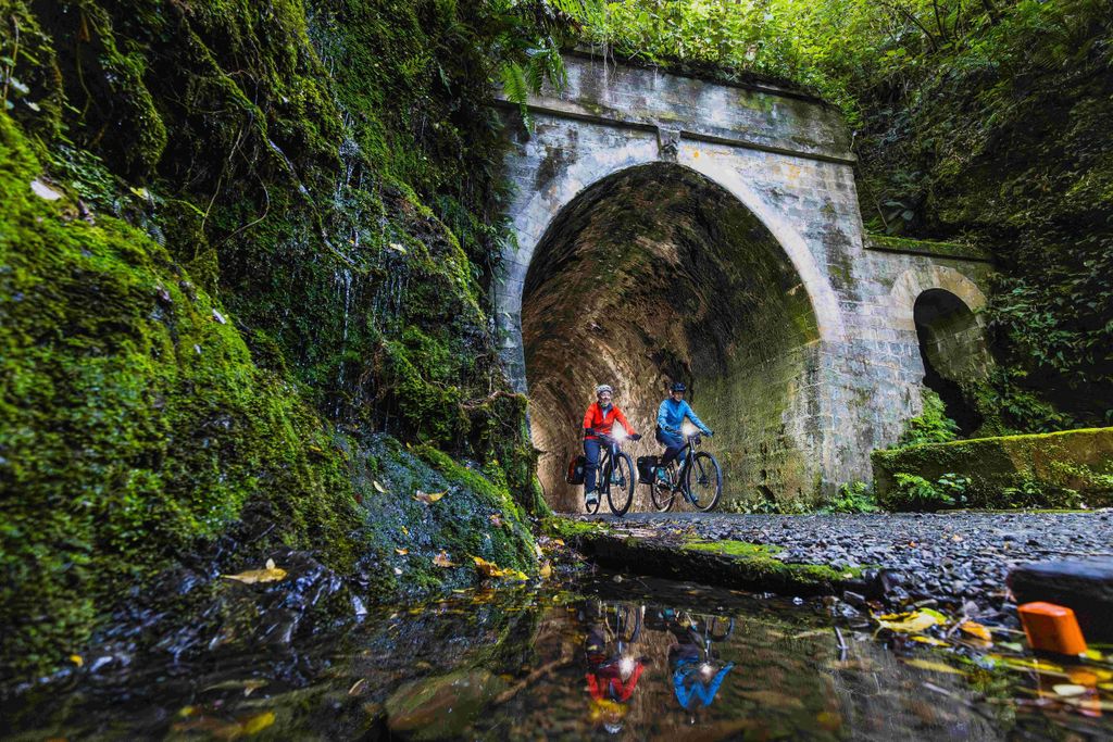 Wellington: Radtour auf dem Remutaka Rail Trail