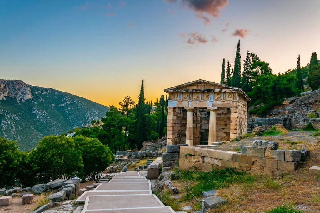 Delphi: Archäologische Stätte & Museum Ticket mit Audio Tour