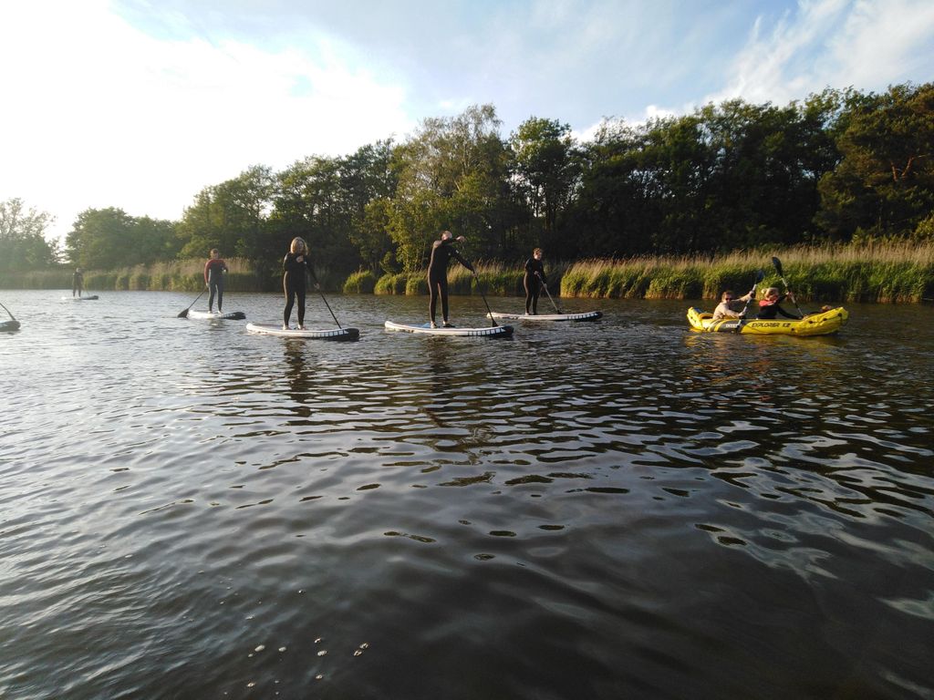 Early Bird Standup Paddletour zu den Fischerhäfen