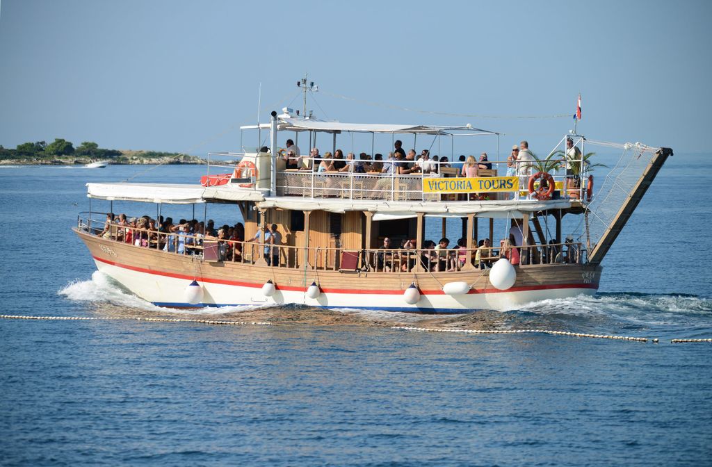 Ab Poreč: Bootsfahrt zum Lim-Fjord, Rovinj und Vrsar