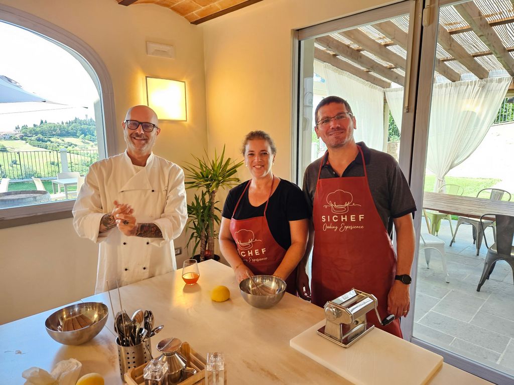 Chianti: Frische Pasta Klasse mit Mittag- oder Abendessen