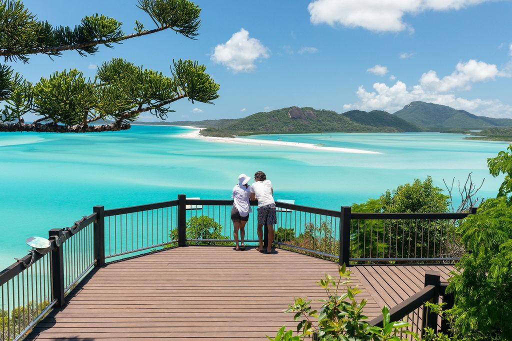 Airlie Beach: Hill Inlet Lookout und Whitehaven Beach Cruise