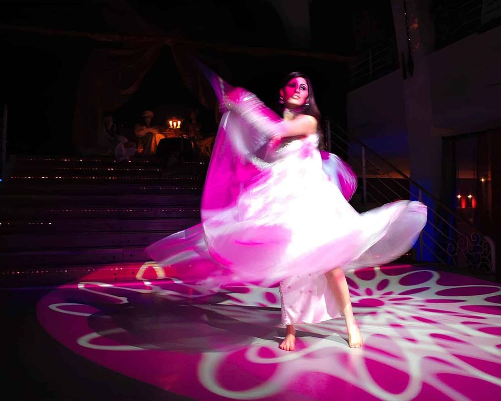 Abendessen und Show Sheherazade in Hammamet mit Hoteltransfer