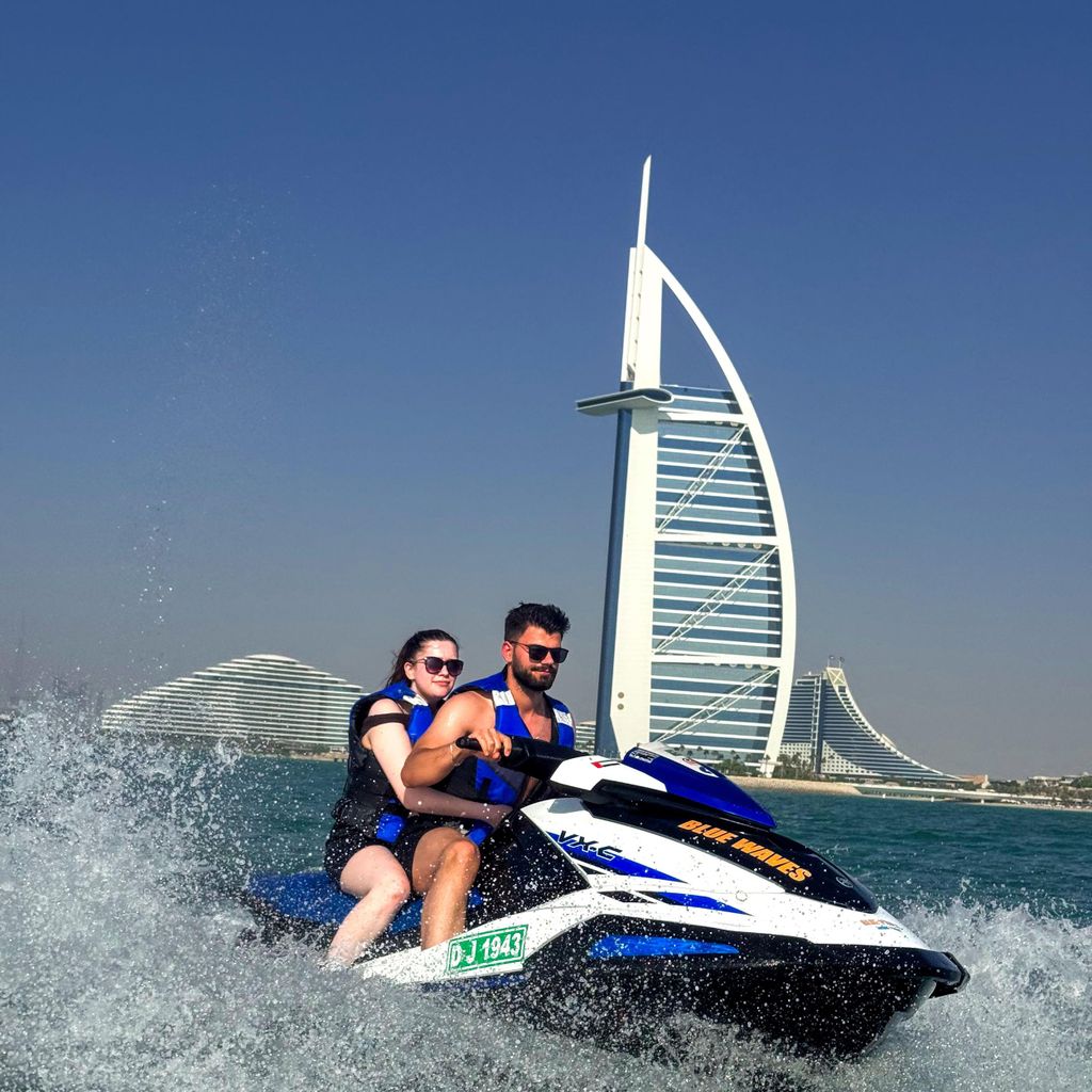 Dubai: Jetski zum Burj Arab-Atlantis mit Fotos und Videos