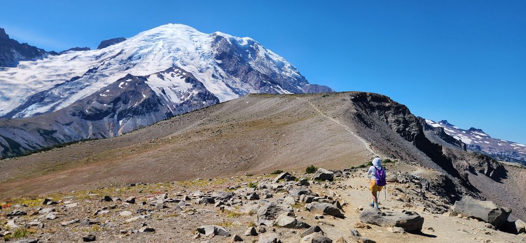 Mount Rainier: Tageswanderung auf dem Berg
