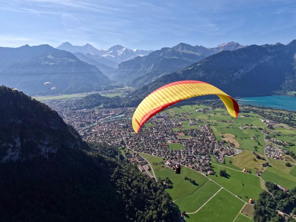 Interlaken: Tandem-Gleitschirmflug