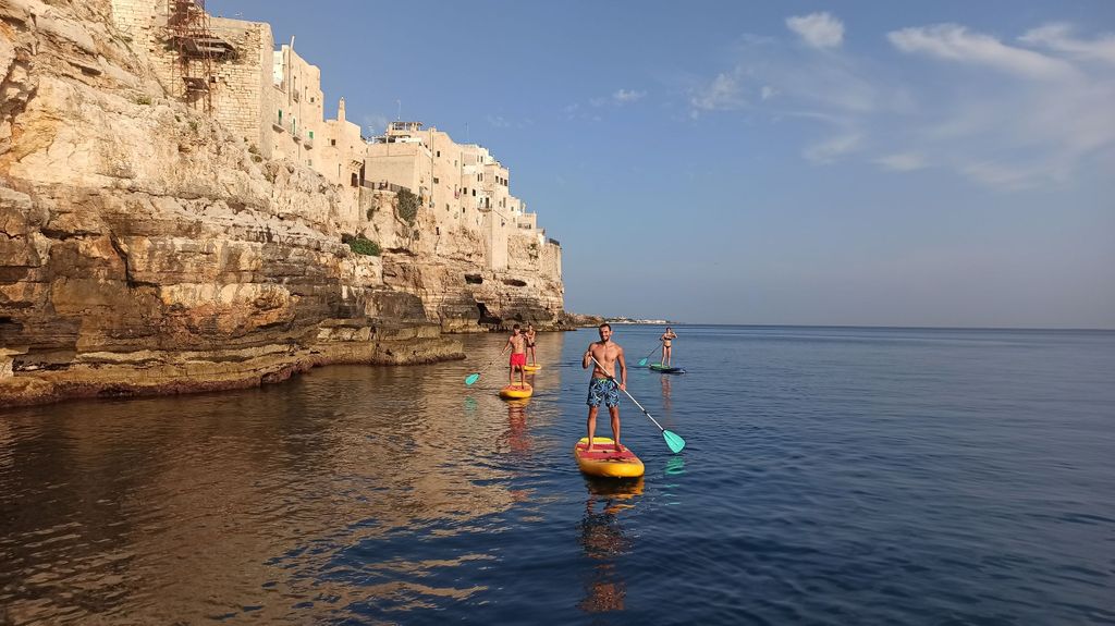 Polignano a Mare: Stand-Up-Paddle-Tour oder Verleih