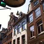 Hausfassaden in Amsterdam